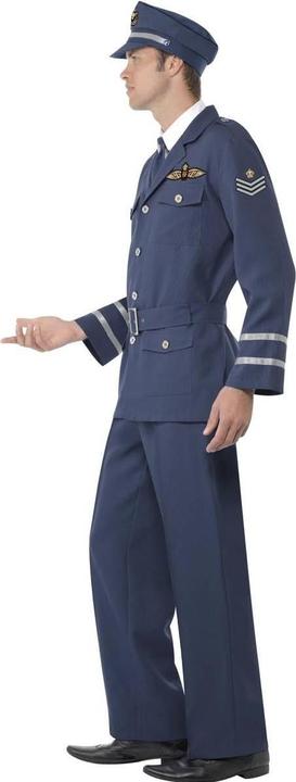 Immagine prodotto Smiffys Uomo Capitano dell' Aeronautica Militare della Seconda Guerra Mondiale Costume (M)