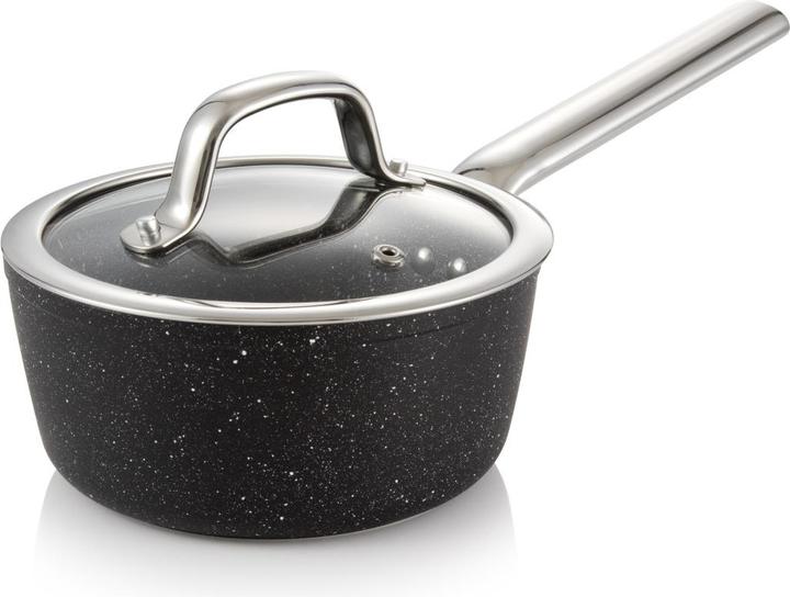 Actual product image Tescoma President Stone 8-piece Saucepan Set (Pan set + pot set, Cast aluminium)