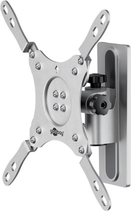Actual product image Goobay TV wall mount Caravan TILT M, silver (Wall, 43", 15 kg)