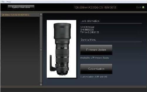 Actual product image Sigma USB Dock Nikon Bayonet