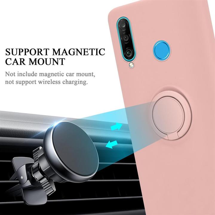Image du produit Cadorabo TPU Liquid Ring Silicone Case Cover (Huawei P30 Lite)