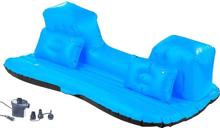 Actual product image Lescars Inflatable bed for the back seat of the car