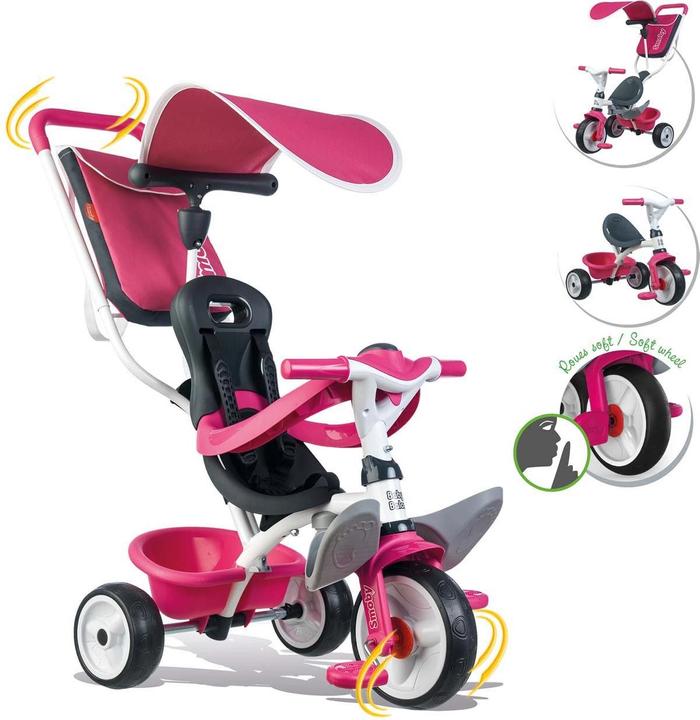 Produktbild Smoby Baby Balade Dreirad Pink