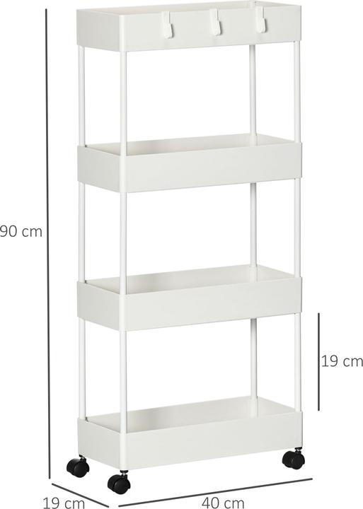 Actual product image Homcom Trolley