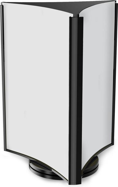 Actual product image Deflecto Rotatable Display Sign Holder, 3-sided, A5 (A5)