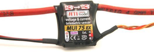 Image du produit Jeti Capteur de tension/courant MUI 75 A 2.4EX duplex (8595245909598)