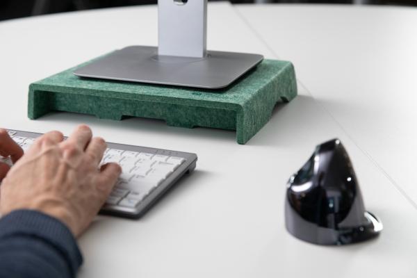 Actual product image Bakker Elkhuizen Monitor Stand Q-Riser 50 Circular (Table, 30")
