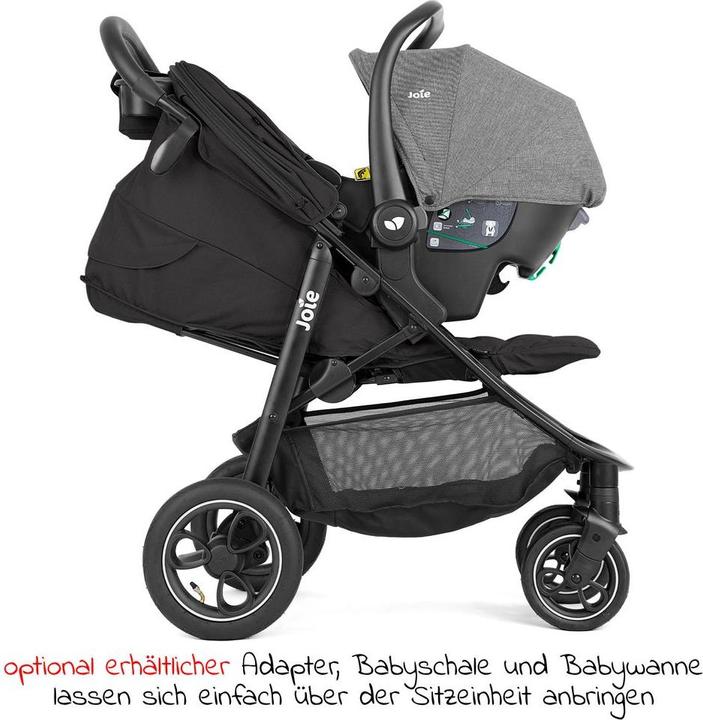 Actual product image Joie Litetrax Pro Air inkl. Regenschutz Shale