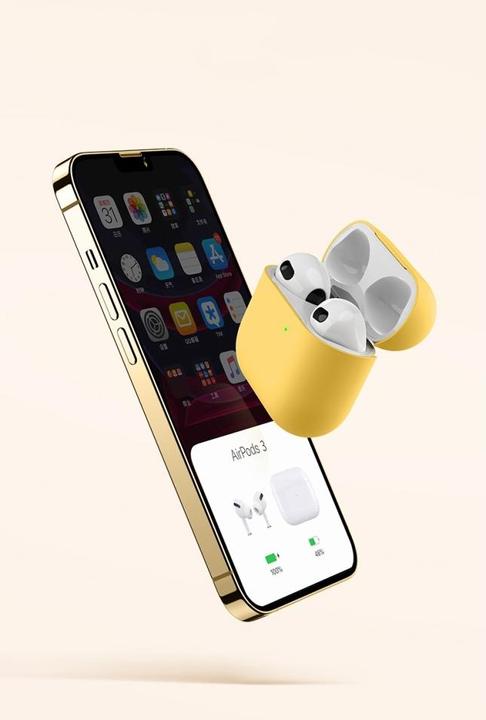 Actual product image Screenguard Apple AirPods (2021) Liquid Silicone Case Cover