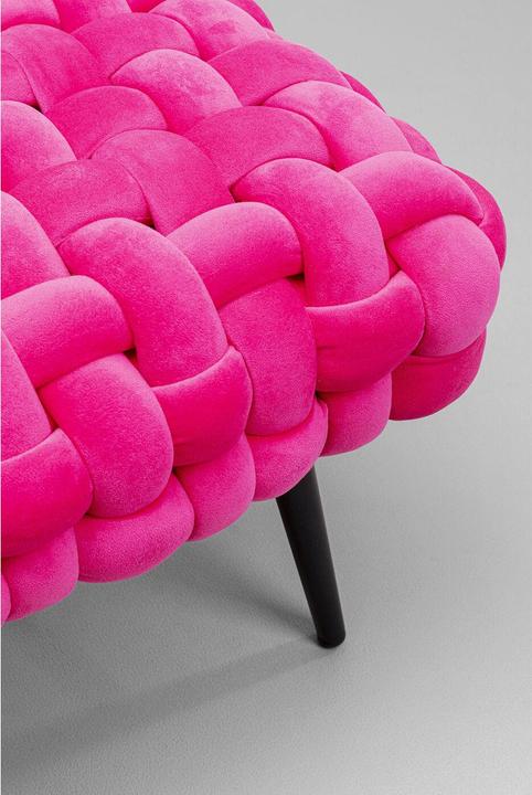 Kare Design Bank Weave Pink 66cm