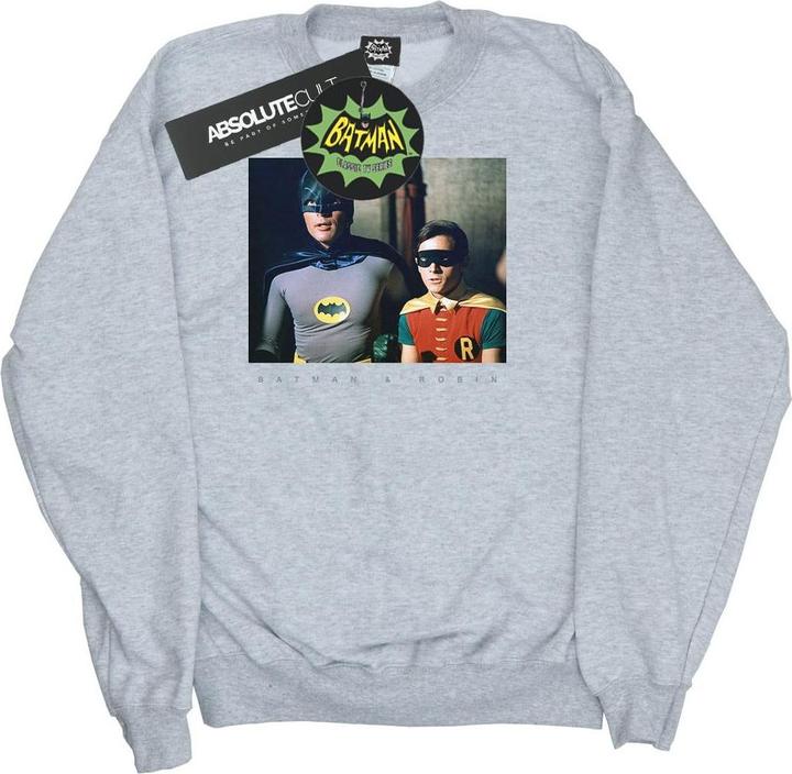 Batman TV Series Dynamic Duo Photograph Sweatshirt (L)