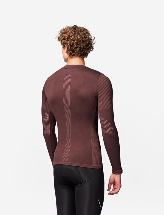 Immagine prodotto Van rysel Intimo bici manica lunga Racer 2 rosso scuro (M)