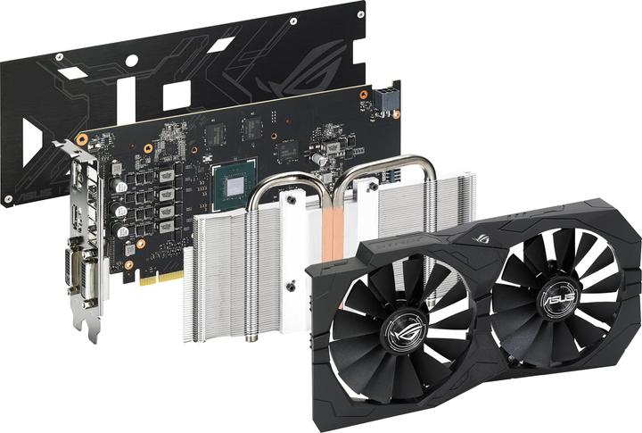 Actual product image ASUS GeForce ROG STRIX GTX 1050TI 4G GAMING (4 GB)