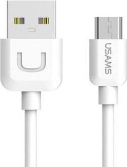 Immagine prodotto Usams Cavo U-Turn microUSB 1m bianco 2A MICUSBXD02 US-SJ098 (1 m, USB 2.0)