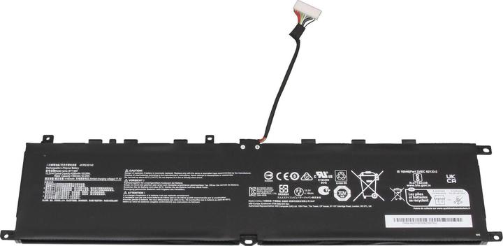 Actual product image MSI BTY-M57 (4 Cells, 4280 mAh)