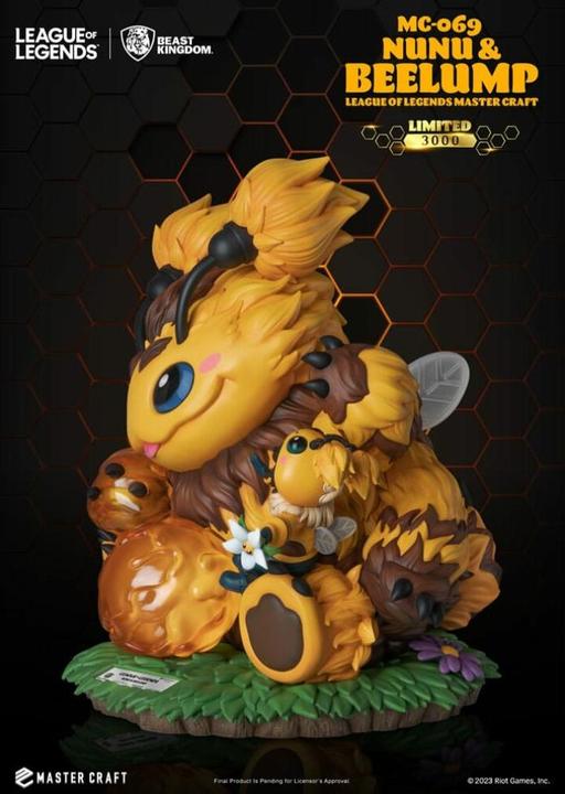 Image du produit Beast Kingdom LEAGUE OF LEGENDS - Nunu & Beelump - Statuette Master Craft 35cm