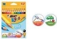 Actual product image Bic ECOlutions children evolution triangle (Multinational, 12 x)