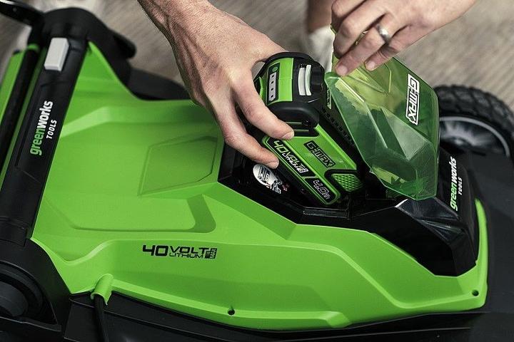 Productafbeelding Greenworks G40LM41 40V grasmaaier 41cm, G40LM41 (zonder accu) (Oplaadbare batterij)