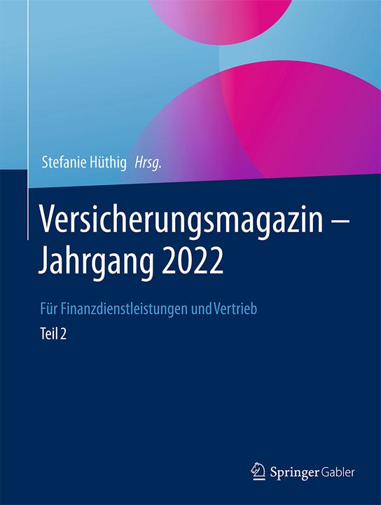 Image du produit Versicherungsmagazin - Jahrgang 2022 - (Allemand, Stefanie Hüthig, 2024)