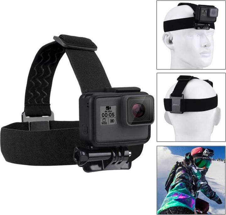 Immagine prodotto Puluz 53 accessori in 1 Kit completo Ultimate Combo con custodia EVA per GoPro, Insta360, DJI e altre (GoPro Hero4)