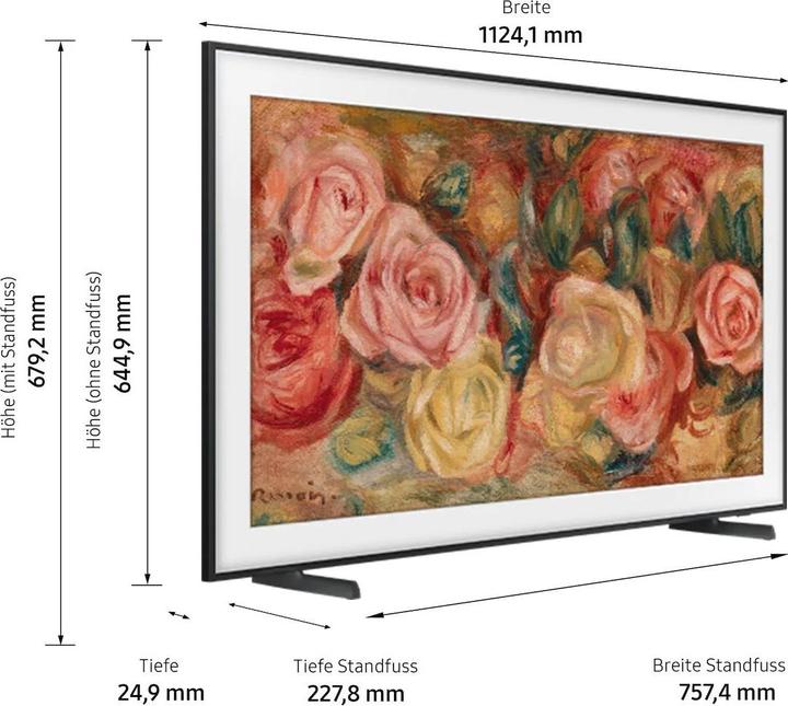 Produktbild Samsung QE50LS03DAUXXH (50", LS03D, QLED, 4K, 2024)