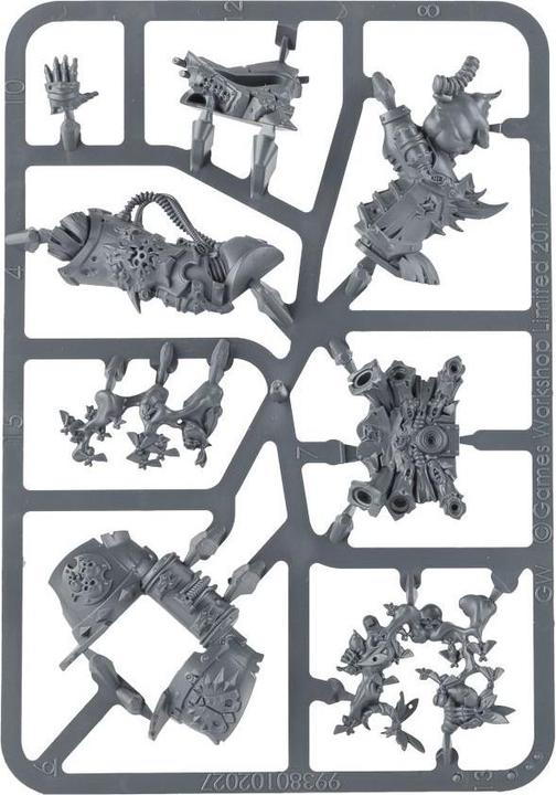Produktbild Games Workshop Warhammer 40k - Death Guard Typhus : Typhus - Héraut du Dieu de la Peste (Kunststoff)
