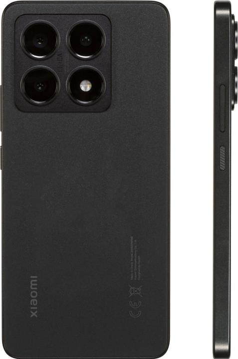 Produktbild Xiaomi 14T (256 GB, Titan Black, 6.60", Dual SIM, 50 Mpx, 5G)