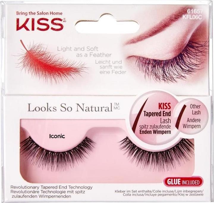 Produktbild KISS Lashes - Looks So Natural Iconic (Künstliche Wimpern)