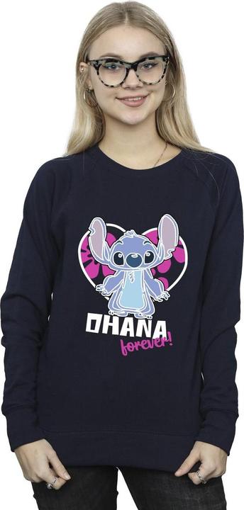 Produktbild Disney Lilo And Stitch Ohana Forever Heart Sweatshirt (XL)