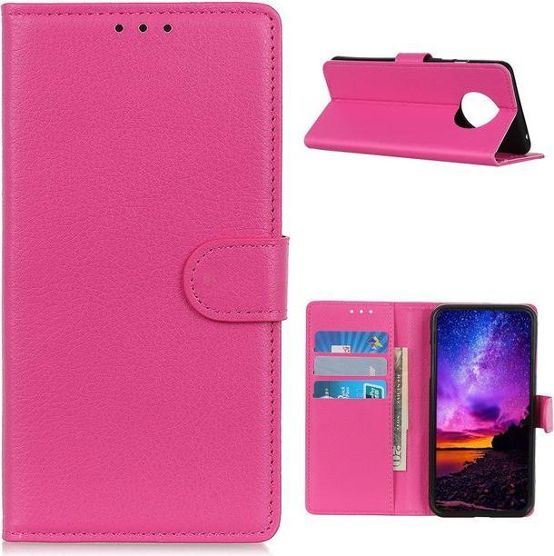 Produktbild MU Classic Litchi Leder Bookcover Series (Xiaomi Redmi Note 9T 5G, Xiaomi Redmi Note 9 5G)