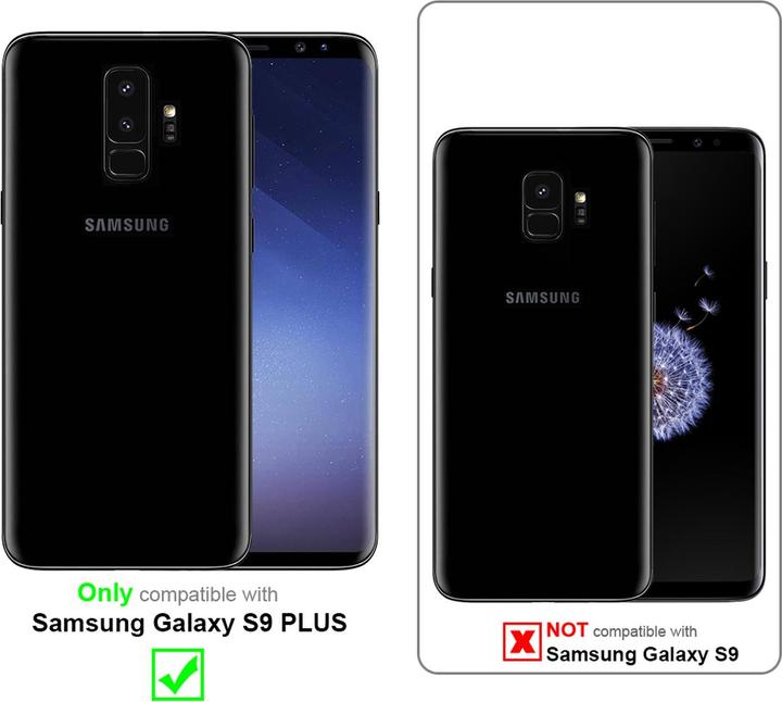Actual product image Cadorabo Flip like Invisible Cover (Samsung Galaxy S9+)
