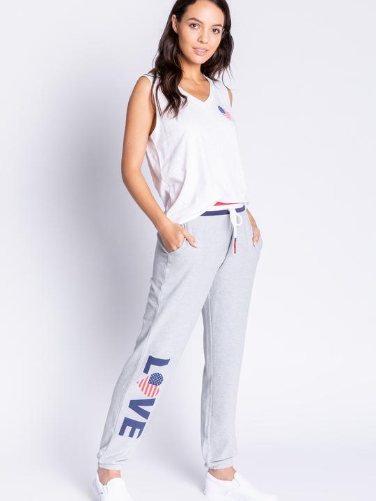 Image du produit Pj Salvage Pantalon de pyjama Rad White & Blue (XS)
