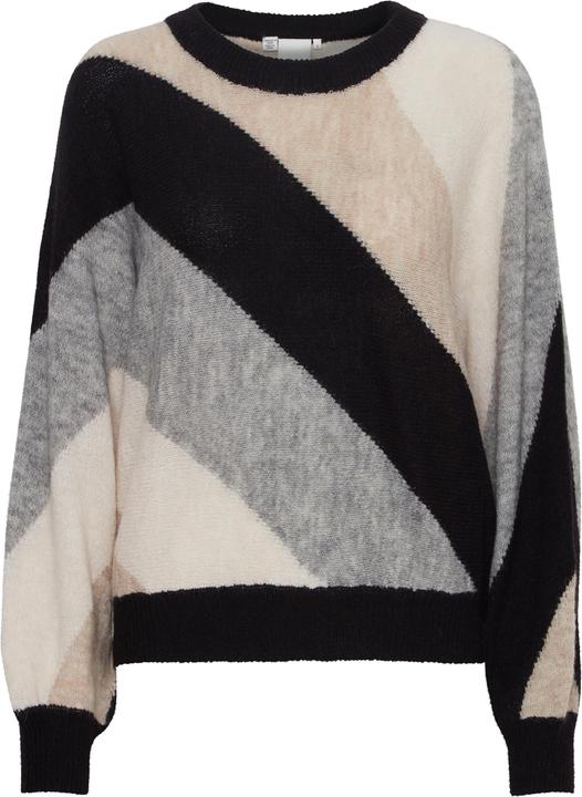 Actual product image Ichi 's long sleeve sweater ihkaara short2 (M)