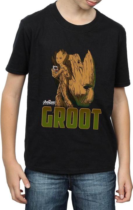 Immagine prodotto Avengers Infinity War Groot Character Maglietta Ragazzi (140, 146)