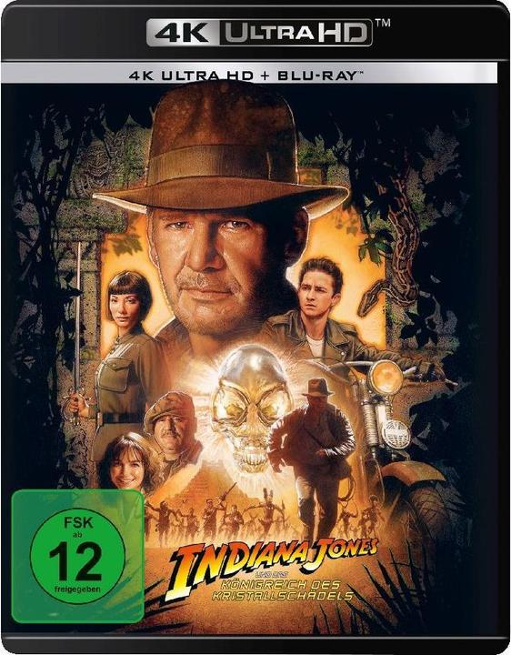 Image du produit Indiana Jones-Royaume du crâne de cristal-4K (Blu-ray, 2008, Allemand)