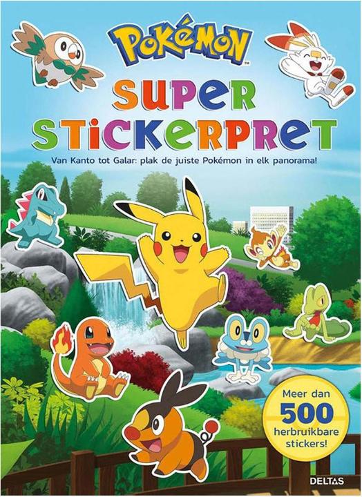 Autocollants Pokemon Super Fun