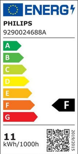 Energie-Label Philips Starterset White & Color Ambiance, 2 x E27, 75 W, Bridge (E27, 11 W, 800 lm, 2 x, F)