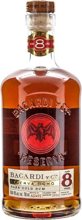 Produktbild Bacardi Reserva 8 Años (1 x 70 cl)