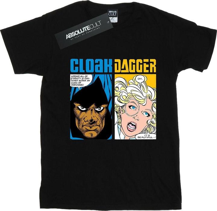 Cloak And Dagger Comic Panels TShirt (L)