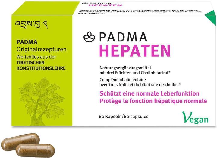 Padma Hepaten (60 Stück, Kapseln, 60 g)