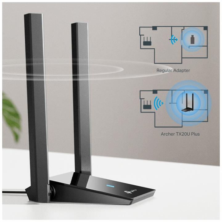 Immagine prodotto TP-Link Adattatore USB Archer TX20U Plus Wi-Fi 6 AX1800 (USB 3.0)
