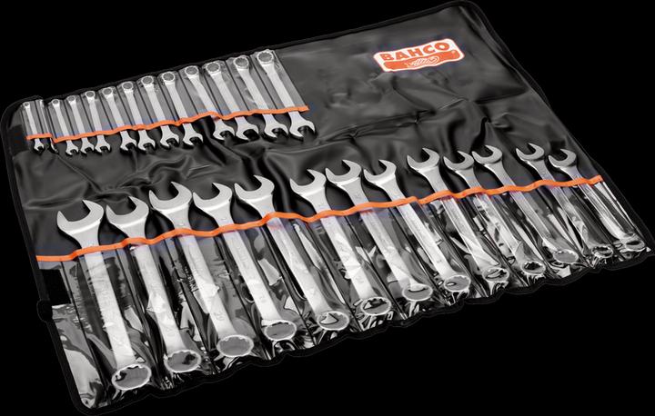 Immagine prodotto Bahco Set di chiavi combinate 26 pezzi In sacchetto di plastica (32 mm, 19 mm, 6 mm, 12 mm, 24 mm, 14 mm, 22 mm, 16 mm, 23 mm, 10 mm, 21 mm, 18 mm, 27 mm, 7 mm, 31 mm, 17 mm, 11 mm, 15 mm, 26 mm, 30 mm, 8 mm, 28 mm, 9 mm, 29 mm, 13 mm, 20 mm, 25 mm)
