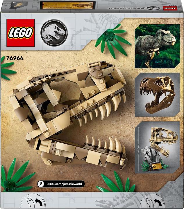 Image du produit LEGO Fossiles de dinosaures : tête de T.-rex (76964, LEGO Jurassic World)