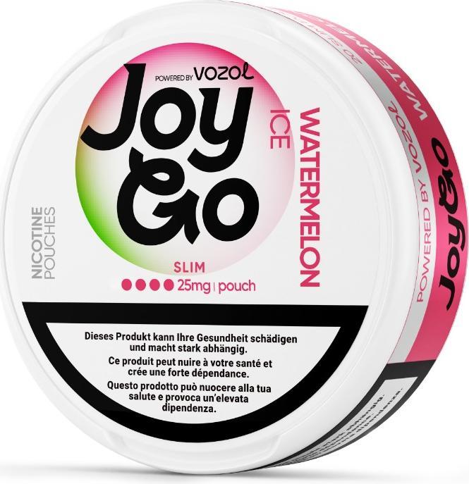 Image du produit Vozol Snus JoyGo - Watermelon ICE, 25mg (Pochettes de nicotine, 25 mg)