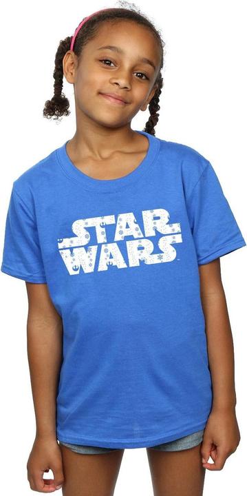 Immagine prodotto Star Wars Christmas Logo Maglietta Ragazze (128)