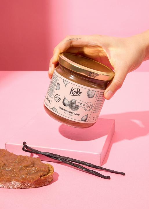 Produktbild KoRo Maronencreme mit Vanille, sterilisiert (380 g)