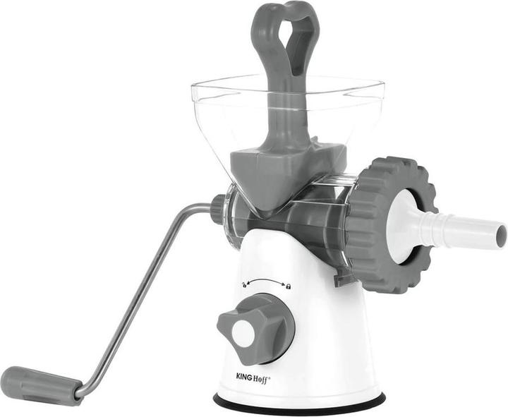 Actual product image Kinghoff Manueller Fleischwolf mit Wurstfüller