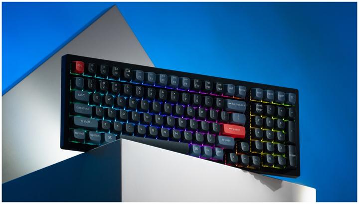 Produktbild Keychron Key K4Pro 96% Alu RGB Key Red H K4P-H1-DE (DE, Kabellos)
