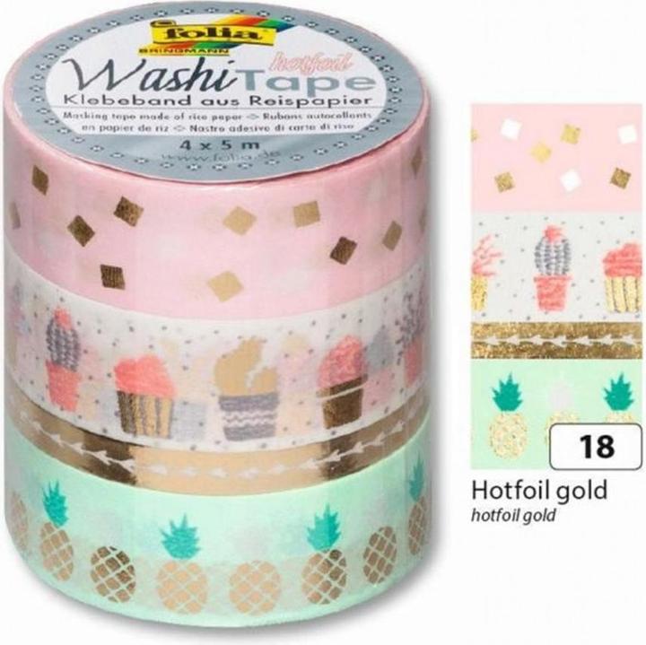 Folia Nastro Washi Hotfoil