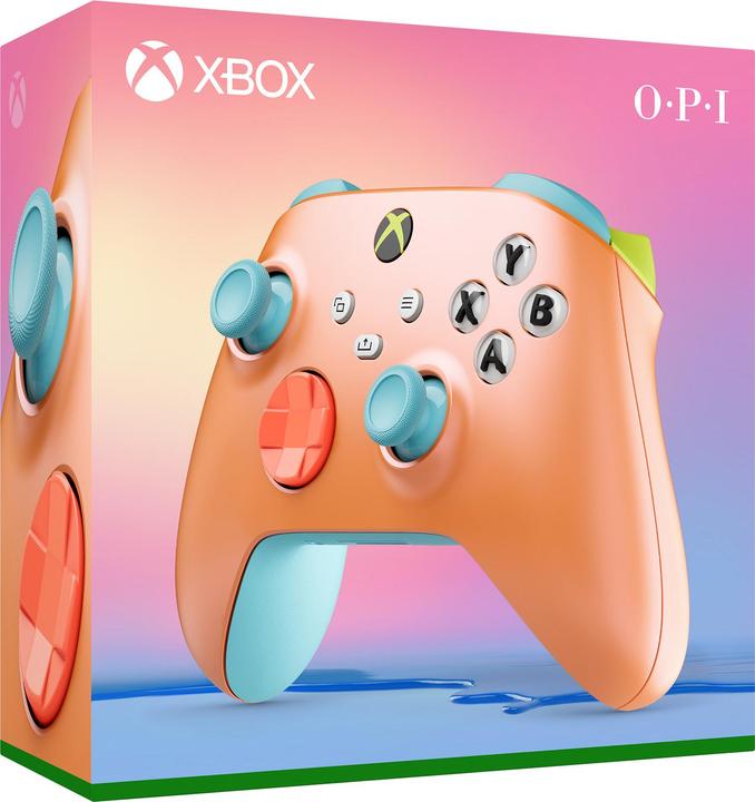 Produktbild Microsoft Xbox Wireless Controller - Sunkissed Vibes OPI (Special Edition) (Xbox Series X, Xbox Series S, Xbox One X, Xbox One S, PC)